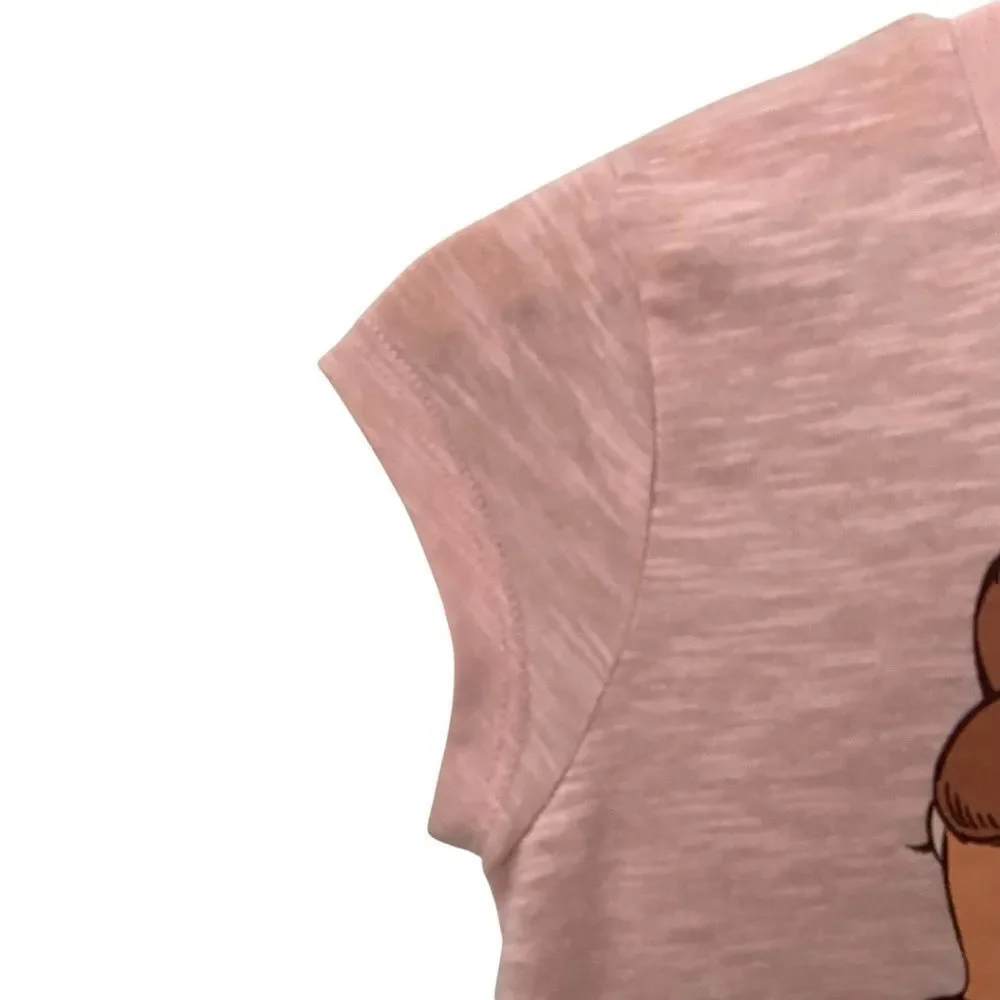Disney Bambi Kids T-Shirt - Pink in Size Medium (7/8)